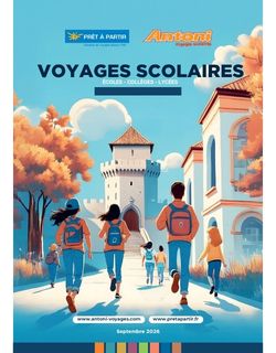 brochure scolaire